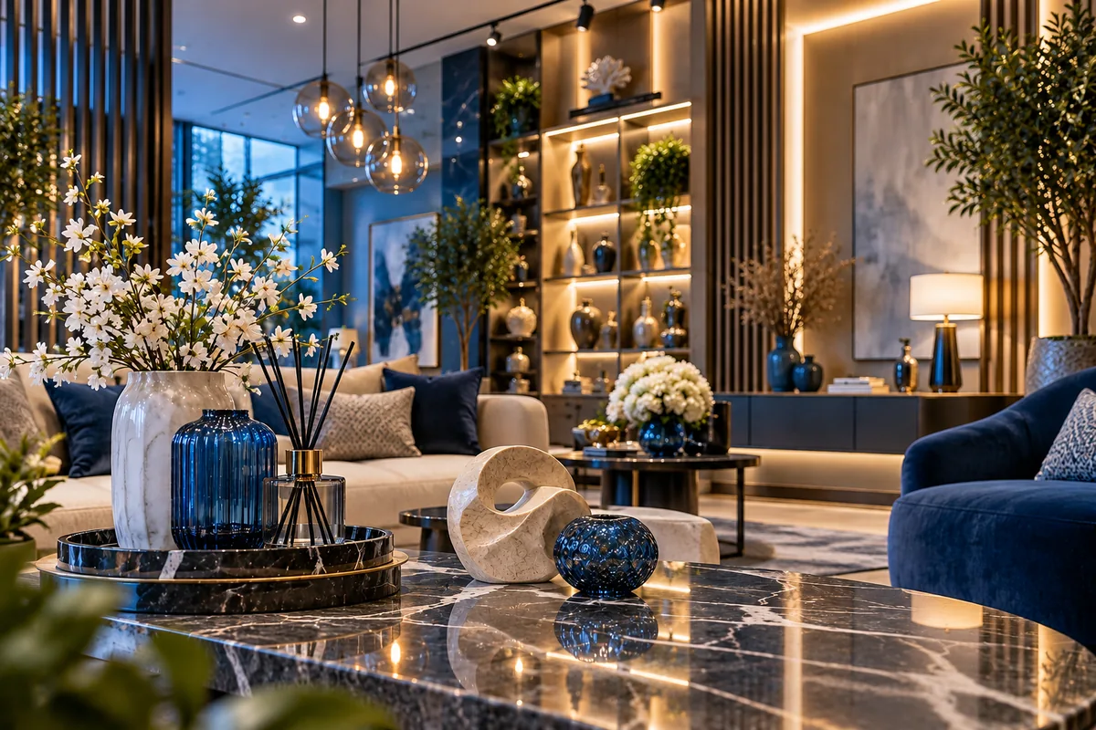 Interior design concept for Flora Decor