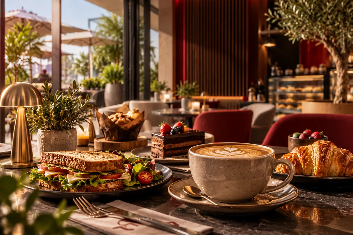 Cafe dining concept for Park Point Cafe