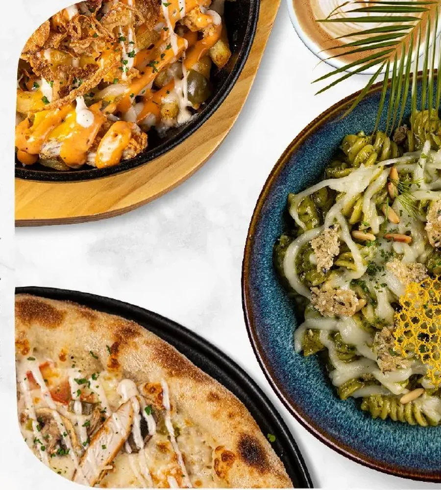 International cuisine served at Park Point Cafe