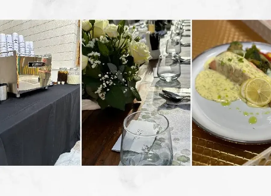 Wedding catering by Park Point Cafe